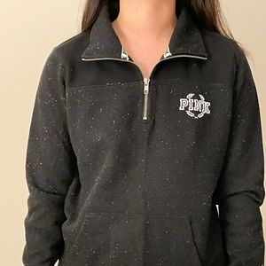 VS PINK Quarter Zip Sweatshirt
